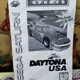Daytona USA Sega Saturn Booklet Only