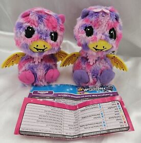 Hatchimals Surprise Peacat Twins Interactive Talking Toy Pink and Purple Works 
