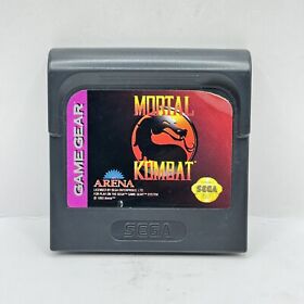 Mortal Kombat Sega Game Gear 1993 Cartridge Only W/ Official Game Gear Case