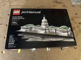 New in Box ( UNOPENED) LEGO Architecture United States Capitol Building (21030)