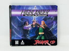 Atari Jaguar CD - Highlander: The Last of the Macleods - Complete / Tested