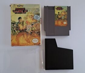 NINTENDO NES - Operation Wolf - CARTRIDGE & BOX - CLEANED & TESTED