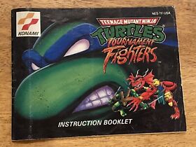 Instruction Manual ONLY: Teenage Mutant Ninja Turtles: Tournament Fighters, NES