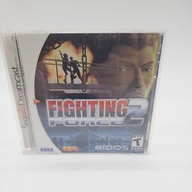 Fighting Force 2 Sega Dreamcast 1999 CIB Complete w/ Manual Tested Works 