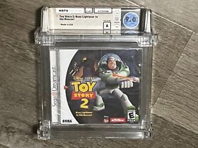 Toy Story 2 Buzz Lightyear Rescue Sega Dreamcast WATA Graded 9.0 Sealed New