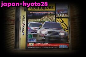 Sega Touring Car Championship w/reg 2 flyers Sega Saturn SS Japan