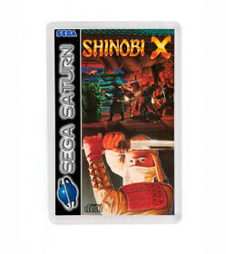 Shinobi X Sega Saturn Fridge Magnet