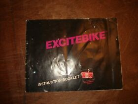 Excitebike Manual Only NES Nintendo