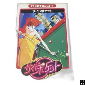 SIDE POCKET Namcot Famicom Nintendo with BOX