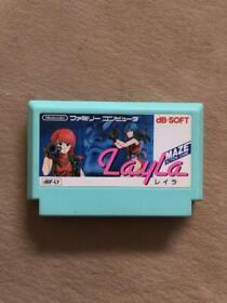 USED Layla NES dB-SOFT Nintendo Famicom Japan