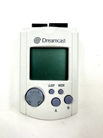 OEM Sega Dreamcast Visual Memory Unit White VMU VMS HKT-7000 Memory Card