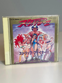 Strip Fighter II for JP PC Engine CIB
