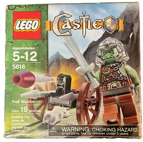 Lego Castle 5618 Troll Warrior Factory Sealed #5618 New