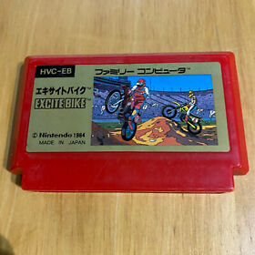 Nintendo Famicom NES Game - Excitebike