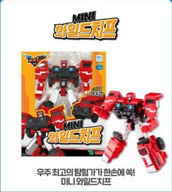 Tobot V Mini Wild Chief Transformer Robot Figure Small Size Korean Toy Freeship