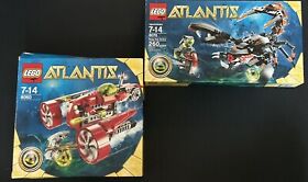 LEGO Atlantis: Typhoon Turbo Sub (8060), LEGO Atlantis: Deep Sea Striker (8076)
