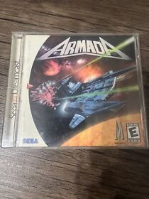 Armada (Sega Dreamcast, 1999) Complete with Manual & Fully Tested Video Game
