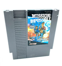 Mission Impossible MI jeu Nintendo NES PAL Cartouche Retrogaming