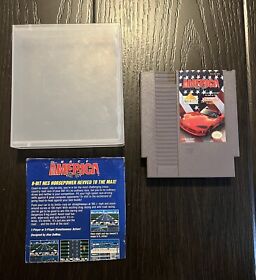 NES Nintendo Race America Game Tested And Works!