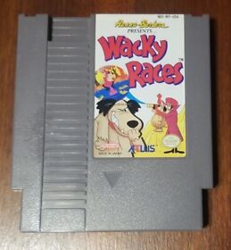 Wacky Races NES Nintendo Authentic Tested Cleaned Rare Wacky Racers Racer Nice