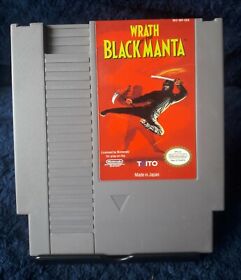 Wrath of the Black Manta NES Nintendo *NTSC* *Sehr Gut*