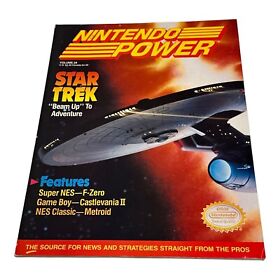 Nintendo Power #29 NM 1991 Star Trek 100% Complete Magazine Metroid Poster NES