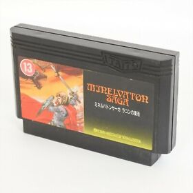 Famicom MINELVATON SAGA Cartridge Only Nintendo fc