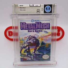 NES Nintendo Game METAL MECH - WATA GRADED 8.5 NS! BRAND NEW & NEVER OPENED!