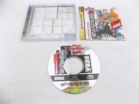 Mint Disc Sega Saturn Virtua Fighter Remix Inc Manual - Japan Free Postage
