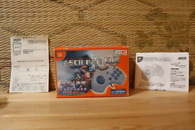 Ascii Pad FT Controller Complete Set! Dreamcast DC Japan Very Good Condition!