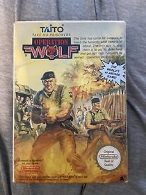 Operation Wolf for the Nintendo NES. Boxed and complete.