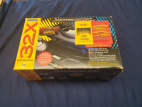 Sega Genesis 32x Console Complete Doom Edition