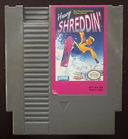 Heavy Shreddin' (Nintendo, 1990) Nes Game Only
