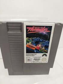 DAYS OF THUNDER NINTENDO NES GAME CARTRIDGE ONLY CLEAN AND TESTED