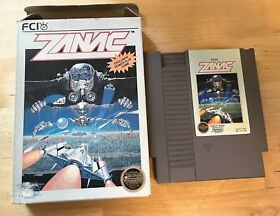 Zanac Nintendo NES with Game and Box. Good condition!