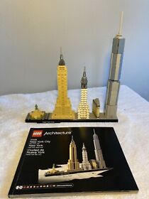 Lego Architecture New York City Set 21028  Instructions Complete Excellent Cond