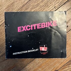 Excitebike - Nintendo NES -  Instruction Manual Only