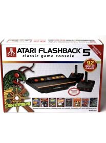 Atari Flashback 5 Classic Game Collector's Edition Black & Red Console