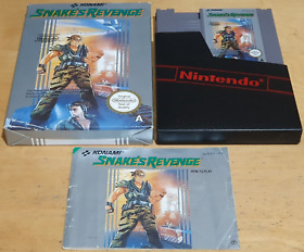 Snake's Revenge per Nintendo NES completo e in perfette condizioni di Konami PAL A UKV