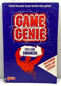 1990 NES Game Genie Video Game Enhancer Programming Manual & Codebook Nintendo