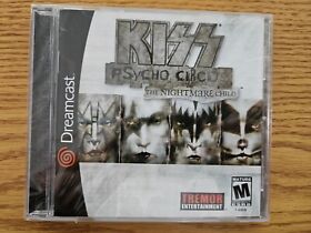 NEW SEALED Kiss Psycho Circus: The Nightmare Child (Sega Dreamcast, 2000)