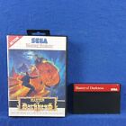 *Sega Master System MASTER OF DARKNESS (NI)*cc Boxed PAL UK Version REGION FREE