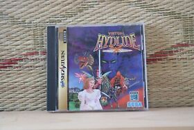 *Authentic**In Stock* Virtual Hydlide Complete Set! Sega Saturn SS Japan VG+!