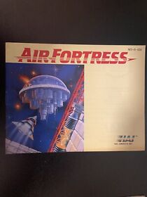air fortress nes manual