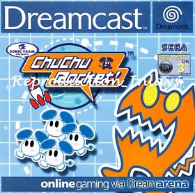 ChuChu Rocket Dreamcast Front Inlay Only (High Quality)