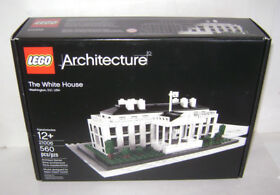 NEW 21006 Lego ARCHITECTURE The White House Building Toy SEALED BOX RETIRED A
