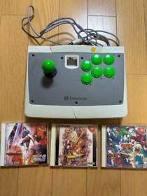Dreamcast Arcade Stick & 3 software sets