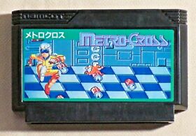 Famicom Metro cross Nintendo NES fc game tested Metro-Cross Japanese games Japan