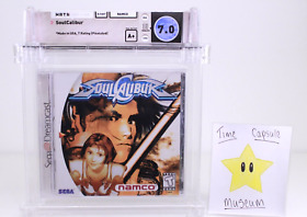 Soul Calibur New Sega Dreamcast Factory Sealed WATA VGA Grade 7.0 A+ NIB Rare