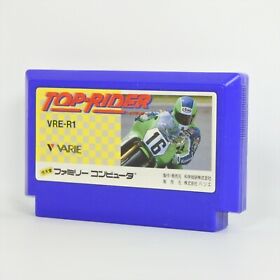 Famicom TOP RIDER Cartridge Only Nintendo fc